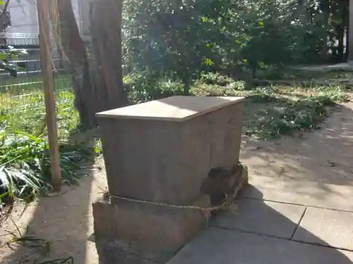 日秀将門神社の手水舎