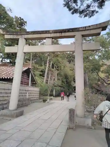 鶴岡八幡宮の鳥居