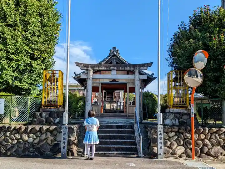 御縣神社の鳥居