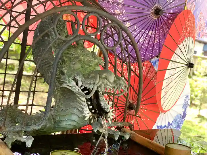 若宮神明社の手水舎