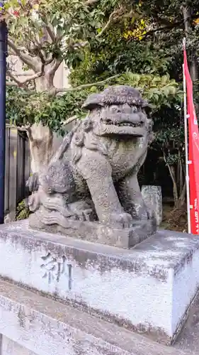 金ヶ作熊野神社の狛犬