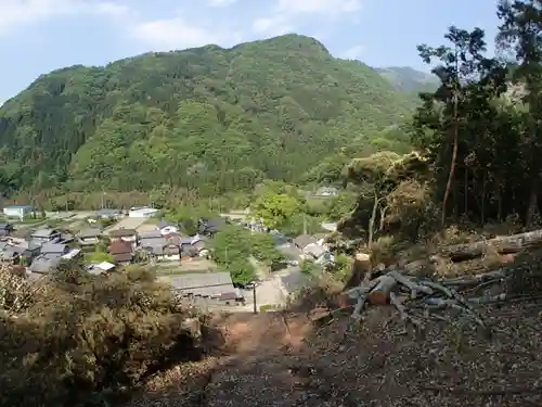 神明神社の景色