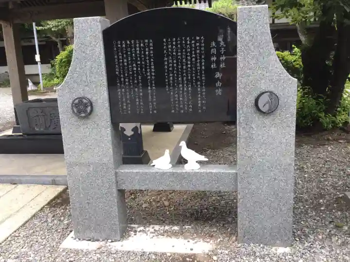 丸子神社 浅間神社の歴史