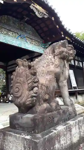 御香宮神社の狛犬