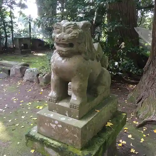 倉岡神社の狛犬