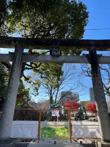 牛嶋神社の鳥居