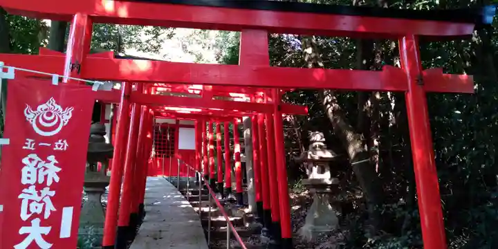 高倉稲荷神社の鳥居