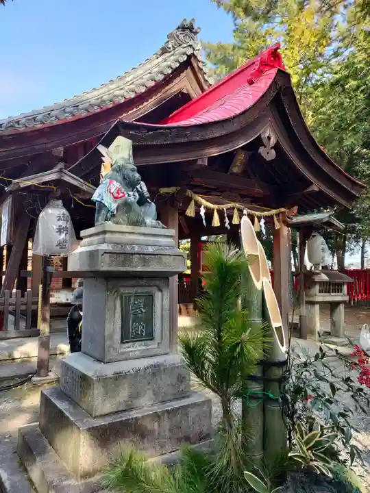 清洲山王宮 日吉神社の狛犬