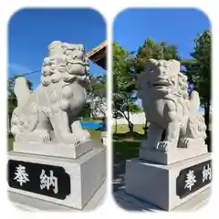西の里神社の狛犬