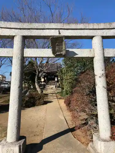 境香取神社の鳥居