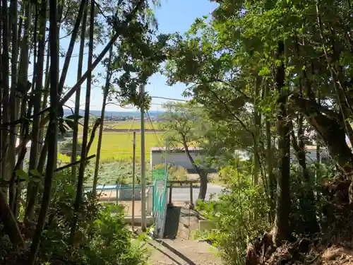 國勝神社の景色