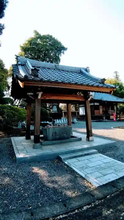 延命寺(身代り不動尊)の手水舎