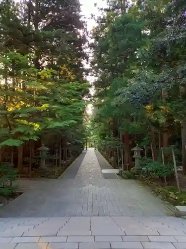 彌彦神社の景色