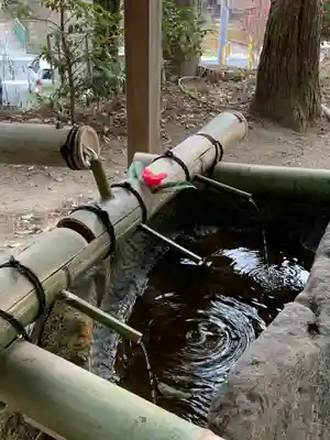聖神社の手水舎