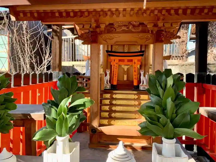 合槌稲荷大明神の本殿・本堂