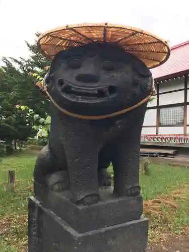 江部乙神社の狛犬