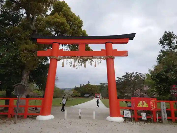 賀茂別雷神社(上賀茂神社)の鳥居