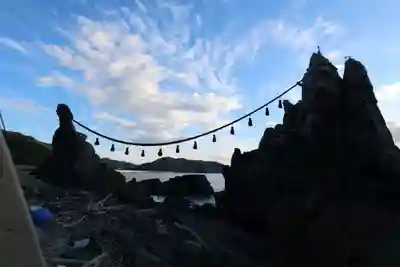 壁島　龍権社　夫婦岩(山口県)