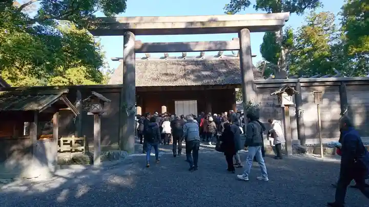 伊勢神宮外宮(豊受大神宮)の鳥居