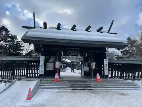 札幌護國神社の初詣