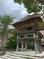 松原山 明善寺の山門・神門