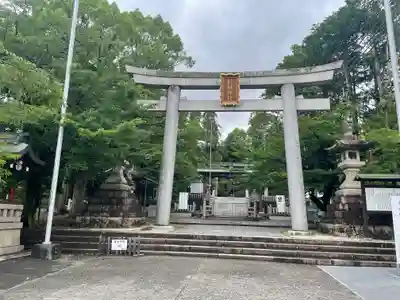 針綱神社の鳥居