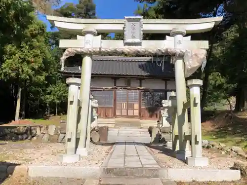 大椋神社の鳥居