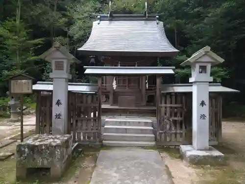 由加神社（和気由加神社）の末社