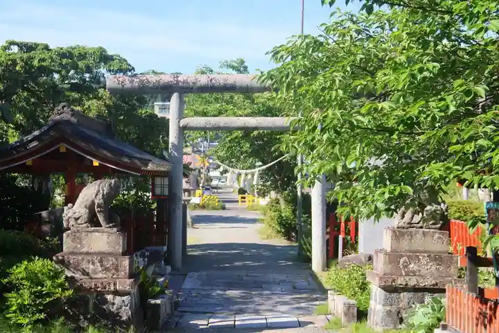 大鏑矢神社の鳥居