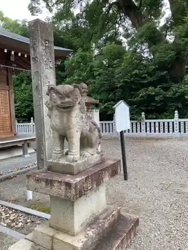 三皇神社の狛犬