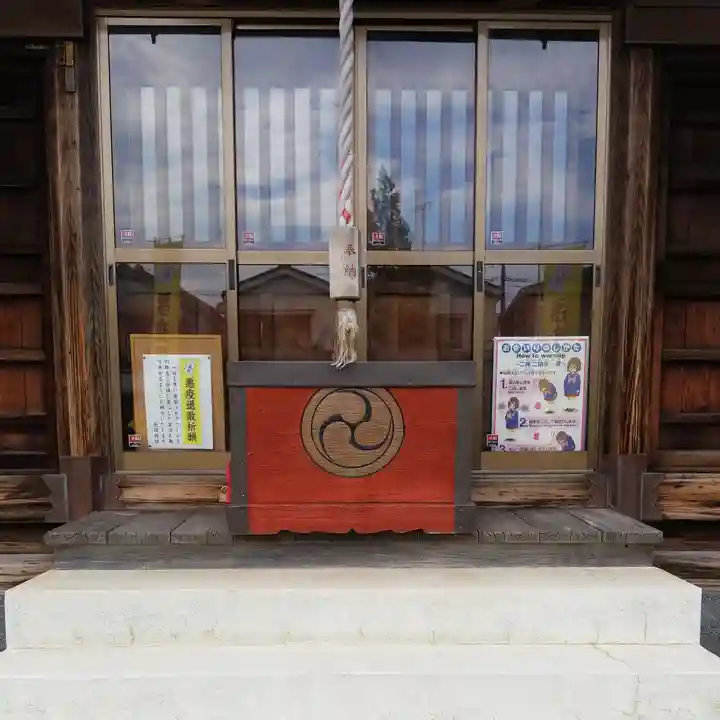 西小松川天祖神社の本殿・本堂