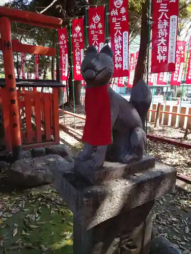 真清田神社の狛犬