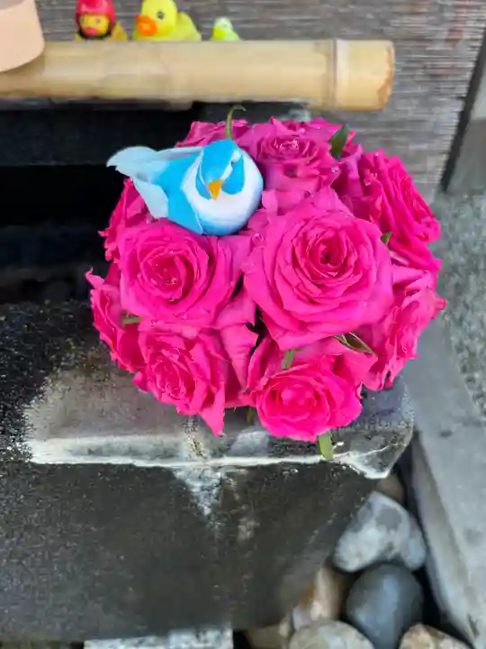 上尾御嶽神社の手水舎