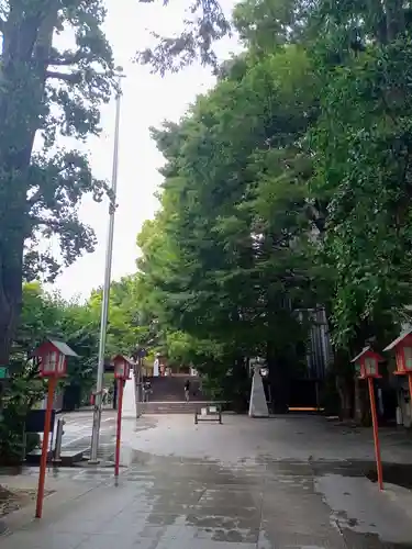 赤城神社の景色