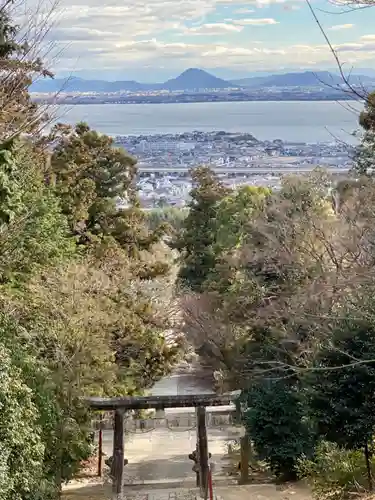 日吉東照宮の景色