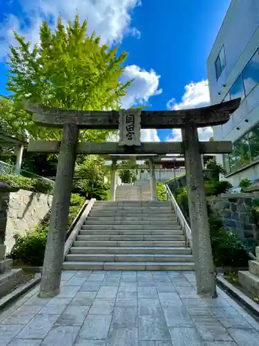 岡田神社の鳥居