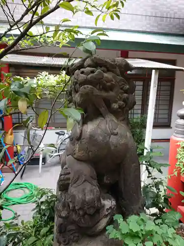 三崎稲荷神社の狛犬