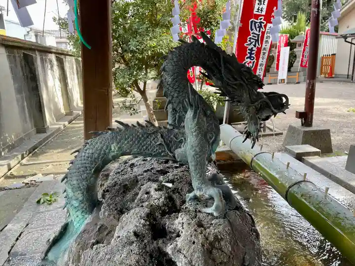 楠珺社(住吉大社末社)の手水舎