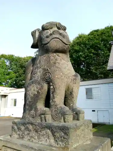 奈井江神社の狛犬