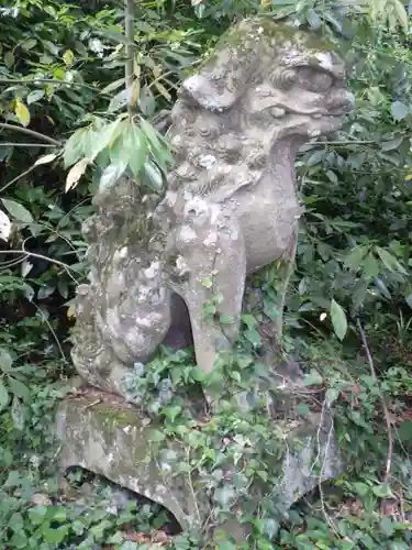 燒火神社の狛犬