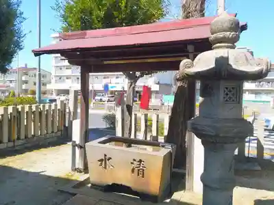 津島神社の手水舎