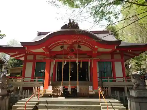 戸部杉山神社の本殿・本堂