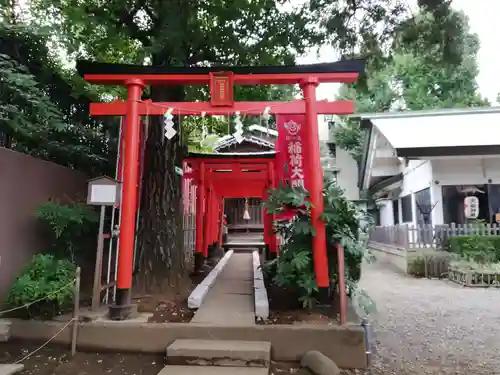 下神明天祖神社の鳥居