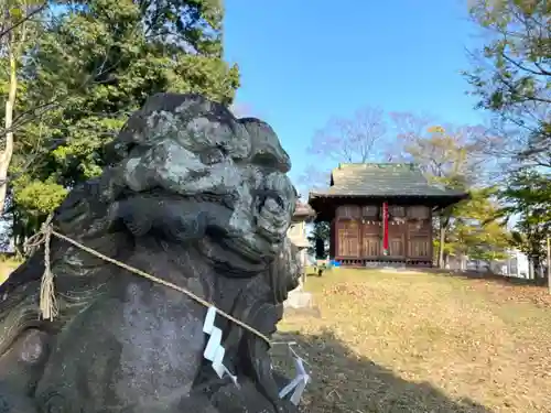 西大輪神社の狛犬