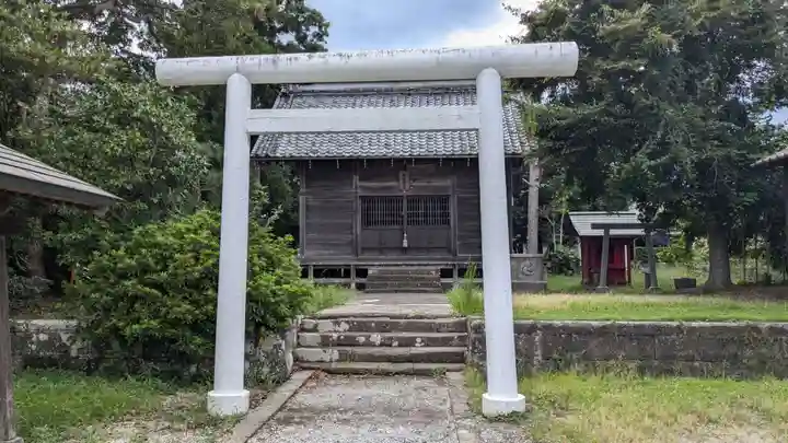 神明神社の鳥居
