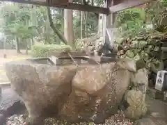 湯谷神社の手水