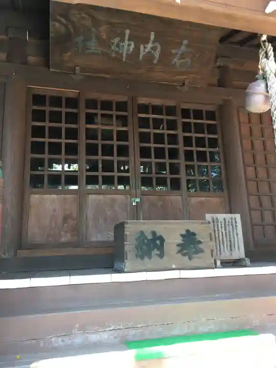 右内神社の本殿・本堂