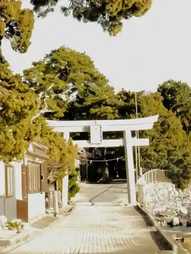 大瀬神社の鳥居