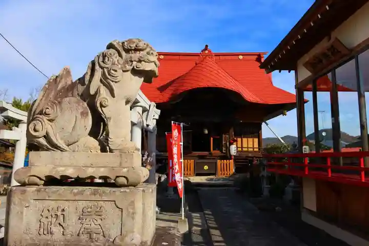 大鏑神社の狛犬