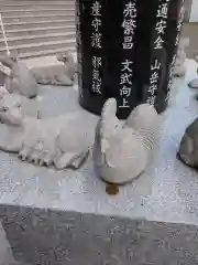 新川皇大神社の狛犬